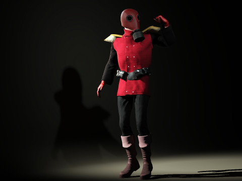 黄金時代のデッドプール 3Dモデル