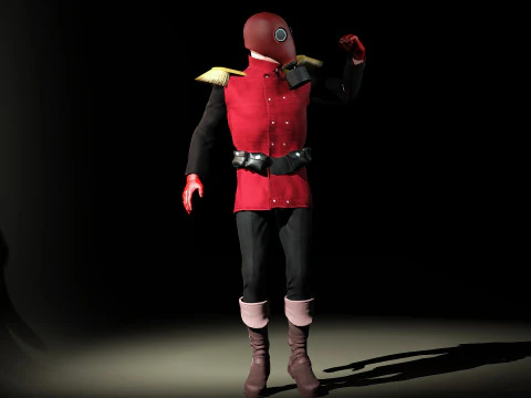 Golden Age Deapool 3D Model