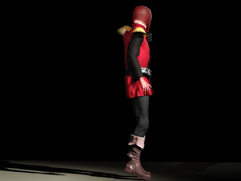 黄金時代のデッドプール 3Dモデル