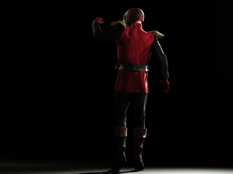 黄金時代のデッドプール 3Dモデル