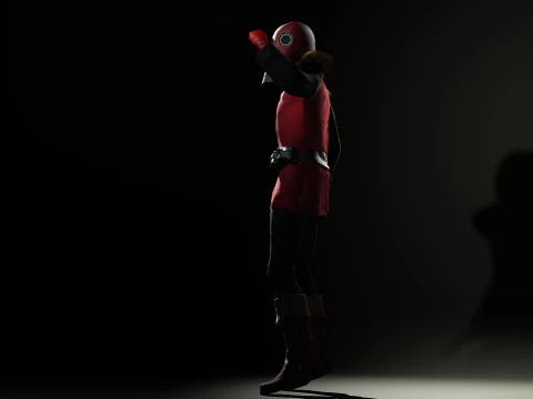 Golden Age Deapool 3D Model