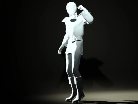 Golden Age Deapool 3D Model
