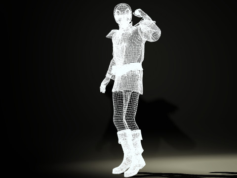 黄金時代のデッドプール 3Dモデル