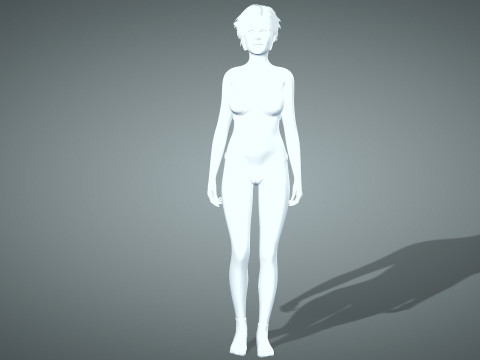 Wanita Hamil Seksi Model 3D