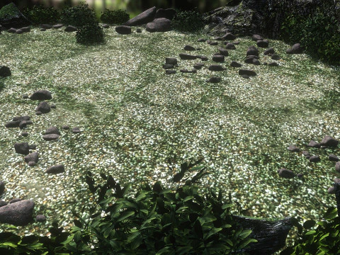 Garden of Ruins 3D Model