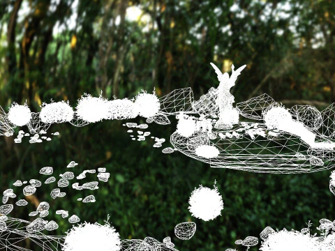 Garden of Ruins 3D Model