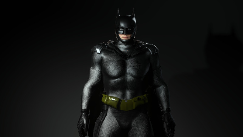Armadura Prot&oacute;tipo do Batman Modelo 3D .c4d .max .obj .3ds .fbx .stl .blend 