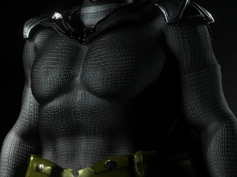 Prototipo di armatura di Batman Modello 3D