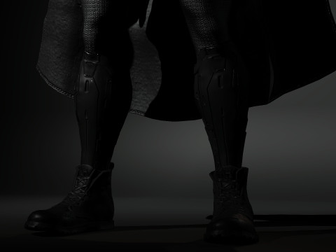 Armadura Prot&oacute;tipo do Batman Modelo 3D