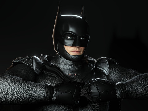 Armadura Prot&oacute;tipo do Batman Modelo 3D