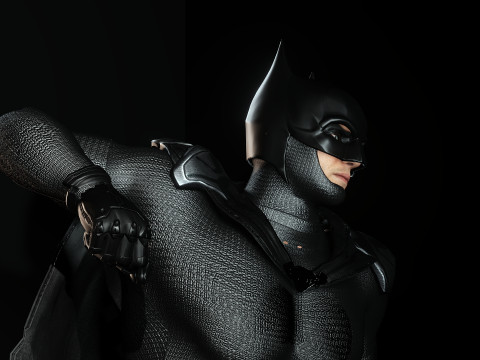 Armadura Prot&oacute;tipo do Batman Modelo 3D