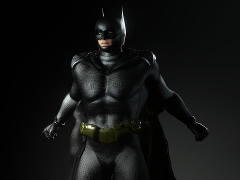 Armadura Prot&oacute;tipo do Batman Modelo 3D