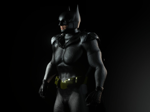 Armadura Prot&oacute;tipo do Batman Modelo 3D