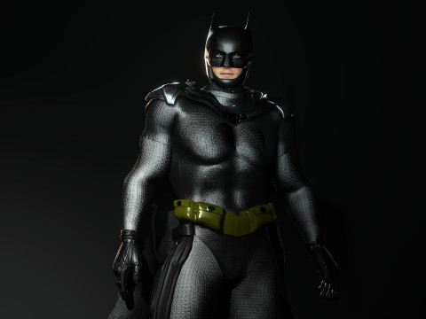 Armadura Prot&oacute;tipo do Batman Modelo 3D