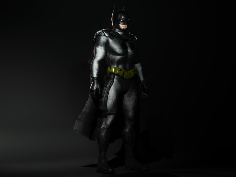 Armadura Prot&oacute;tipo do Batman Modelo 3D