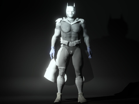 Armadura Prot&oacute;tipo do Batman Modelo 3D