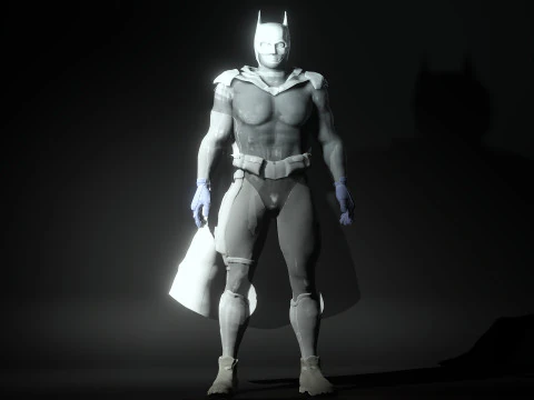 Prototipo di armatura di Batman Modello 3D