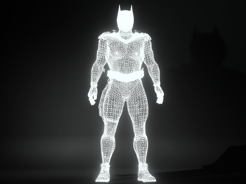 Armadura Prot&oacute;tipo do Batman Modelo 3D