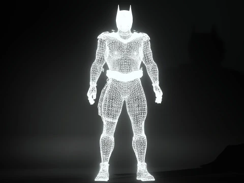 Prototipo di armatura di Batman Modello 3D