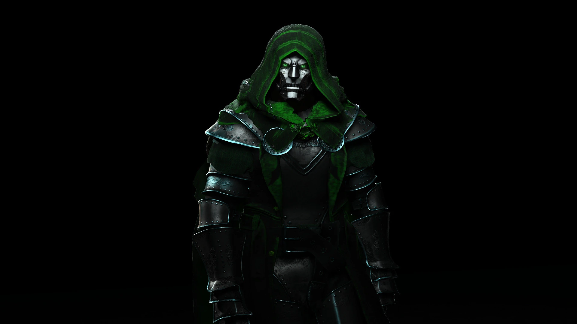 Doctor Doom 3D Model .c4d .max .obj .3ds .fbx .stl .blend 