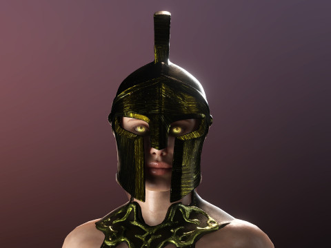 Афіна 3D Модель