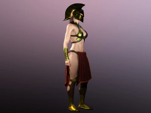 Athena 3D Model