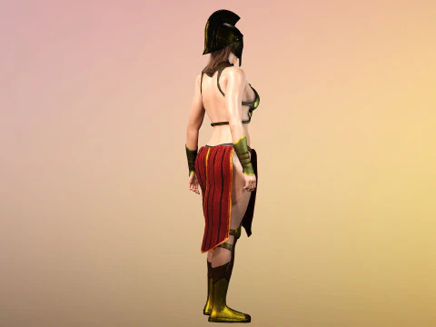 Athena 3D Model