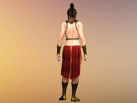Athena 3D Model