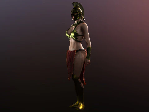 Athena 3D Model