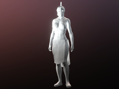 Афіна 3D Модель