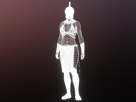 Афіна 3D Модель