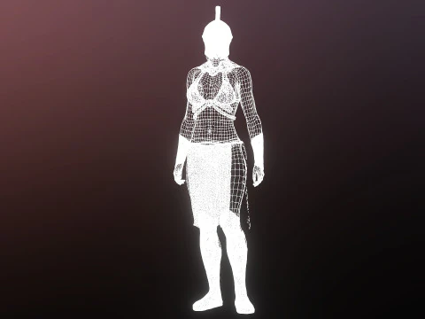 Athena 3D Model