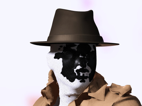 Rorschach 3D Model