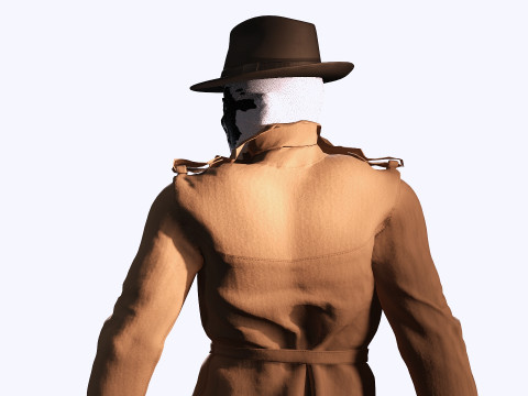 Rorschach 3D Model