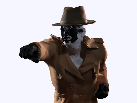 रॉर्सचाक् 3D मॉडल