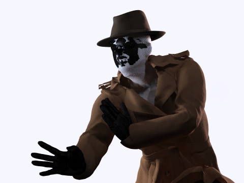 Rorschach 3D Model