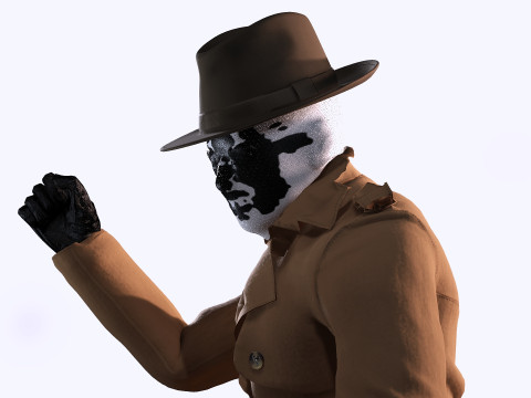 Rorschach 3D Model