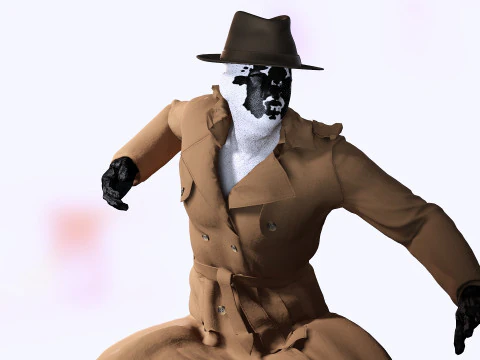 रॉर्सचाक् 3D मॉडल