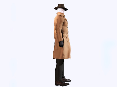 Rorschach 3D Model