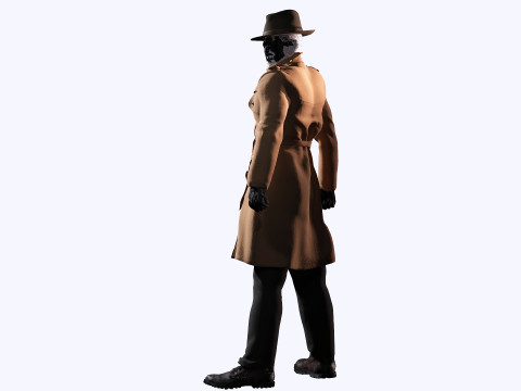 Rorschach 3D Model