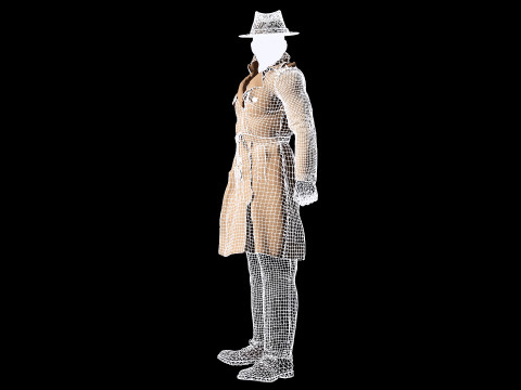 Rorschach 3D Model