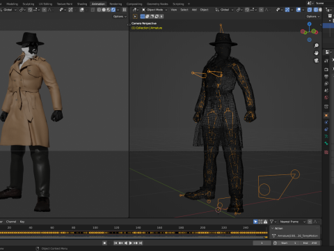 Rorschach 3D Model