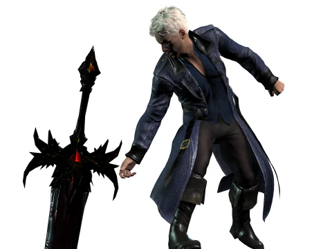 戦闘機の主人公 3Dモデル