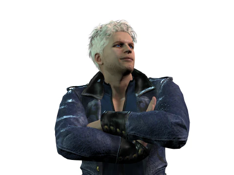 戦闘機の主人公 3Dモデル