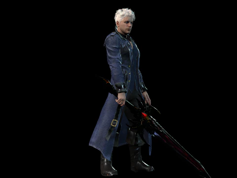 戦闘機の主人公 3Dモデル