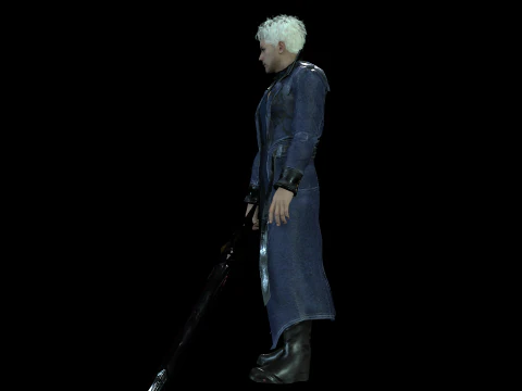 戦闘機の主人公 3Dモデル