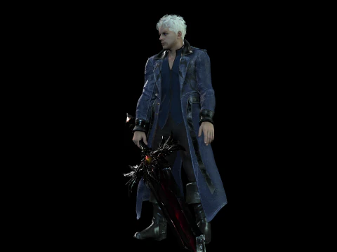 戦闘機の主人公 3Dモデル