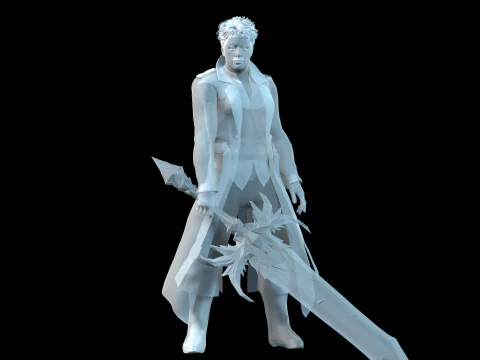 戦闘機の主人公 3Dモデル