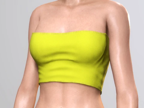Dancing Beach Party Girl 3D Model