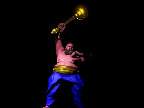 Demon Komba Raksha 3D Model